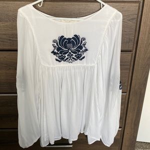 California Moon Rise Boho top, size small